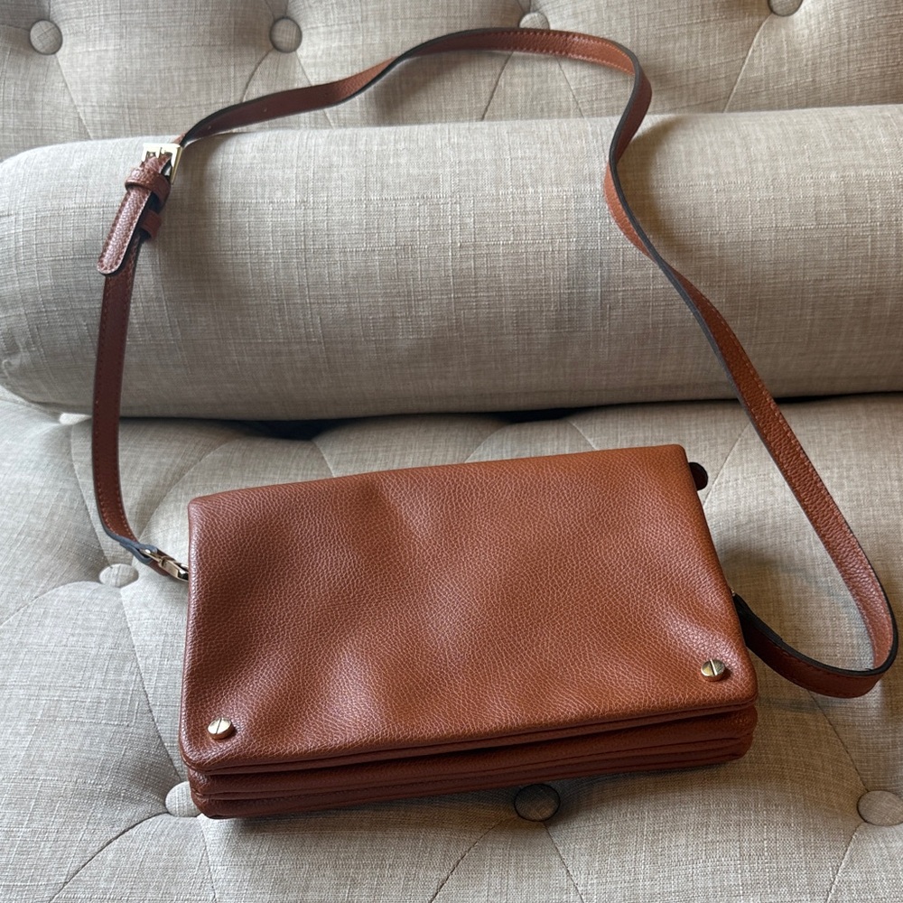 Street Level Brown Crossbody Bag